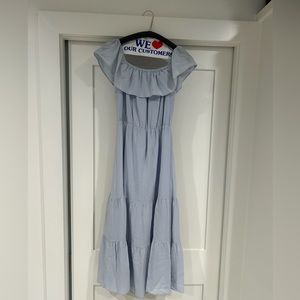 Women’s midi off the shoulder dress